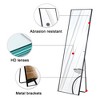 NicBex Full Length Mirror,Wall Mounted Full Body Mirror with Aluminum Alloy Metal Frame,Floor Mirror for Bedroom,Living Room,Entryway - 3 of 4