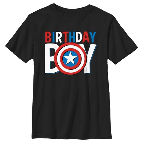 Captain america t store shirt for boy