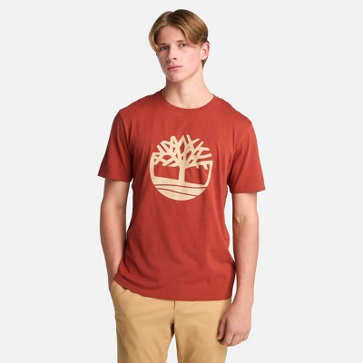 Timberland Men's Northwood US Tree Logo Short Sleeve T-Shirt