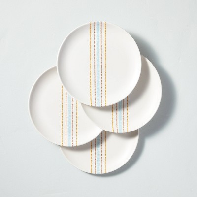 Casual Stripes Bamboo-Melamine Salad Plate - Hearth & Hand™ with Magnolia