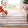 Rag Rug RAR126 Hand Woven Indoor Rugs - Safavieh - 2 of 4