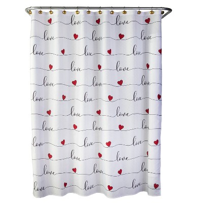 Love Script Shower Curtain - SKL Home