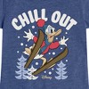Girls' - Disney - Chill Out Fitted Short Sleeve Graphic T-Shirt - 2 of 4
