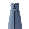 Ely's & Co. Cotton Muslin Swaddle Blanket  2 Pack - 3 of 4