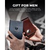AirTag Wallet- Bifold Full Grain Leather AirTag Wallet for Men, Minimalist Front Pocket Wallet - 2 of 4