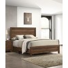NicBex Queen Size Bed Frame with Wood Headboard for Adults,Boys,Girls,Brown/Gray - 2 of 4