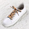 INSPIRE CHIC Women's Color Block Stripe Plastic Tips Flat Shoe Laces 2 Pairs - 2 of 4