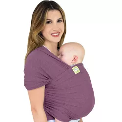 KeaBabies Baby Wraps Carrier, Baby Sling, All in 1 Stretchy Baby Sling Carrier for Infant (Dark Mauve)
