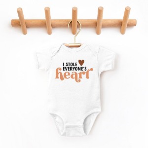 The Juniper Shop I Stole Everyones Heart Baby Bodysuit - 1 of 2