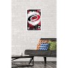 Trends International NHL Carolina Hurricanes - Maximalist Logo 23 Framed Wall Poster Prints - 2 of 4