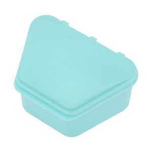 Unique Bargains Portable Trapezoidal Retainer Case Braces Box 1 Pc - 1 of 4