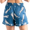 Hello Mello Women’s Beauty Sleep Satin Pajama Shorts - 3 of 4