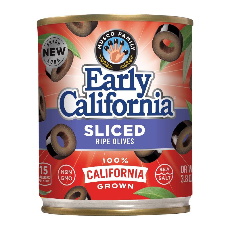 Early California Sliced Ripe Olives - 3.8oz, 1 of 11
