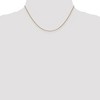 Black Bow Jewelry 1.1mm 10k Yellow Gold Solid Round Snake Chain Necklace - 2 of 4