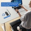 Superfit 3-in-1 Folding Treadmill with Smart Apps Remote Control LED Display and Speakers Blue/Silver - 4 of 4