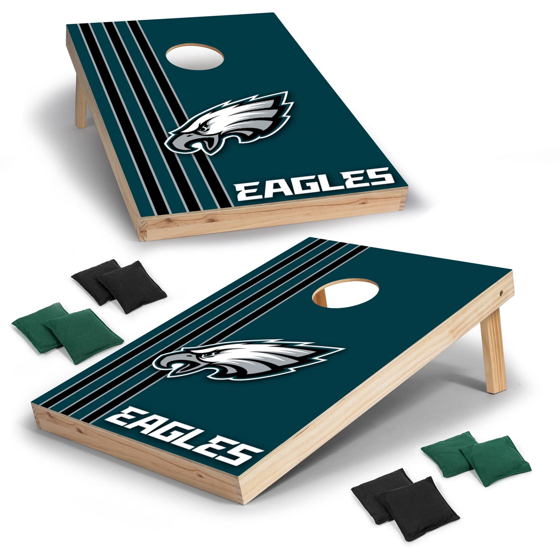 NFL Philadelphia Eagles 2'x3' Wood Cornhole Set