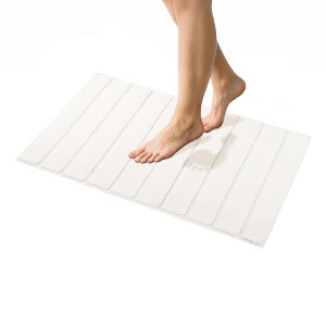 American Soft Linen 21x34" Non Slip Fluffy Bathrug for Bathroom - 1 of 4