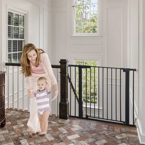 GOTGELIF Baby Safety Gate 36" Extra Tall 29.5-40.6" Wide Auto Close Pressure Mount Pet Gate - 1 of 4
