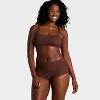Women's Sweater Rib Bra & Hot Pant Set - Wild Fable™ - 4 of 4