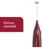Zyliss Handheld Electric Milk Frother - Red - 2 of 4