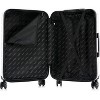 28-Inch Large Checked Hardside Luggage, Spinner Wheels, Lightweight Durable Suitcase with Handle & Trolley - 4 of 4