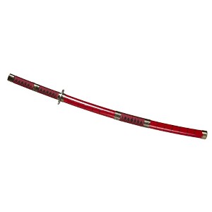 Underwraps Costumes Katana Sheath 41 Inch Adult Costume Accessory Set |Red - 1 of 4