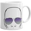 Crazy Dog T-Shirts With A Body Like This Who Needs Hair Mug Funny Bald Guy Joke Sarcastic Coffee Cup-11oz - 2 of 4