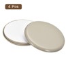 Unique Bargains Plastic Self-adhesive Smooth Round Carpeted Tile Vinyl Furniture Sliding Pad - 3 of 4