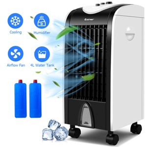 Costway Evaporative Portable Cooler Fan Humidify Air Cooler - 1 of 4