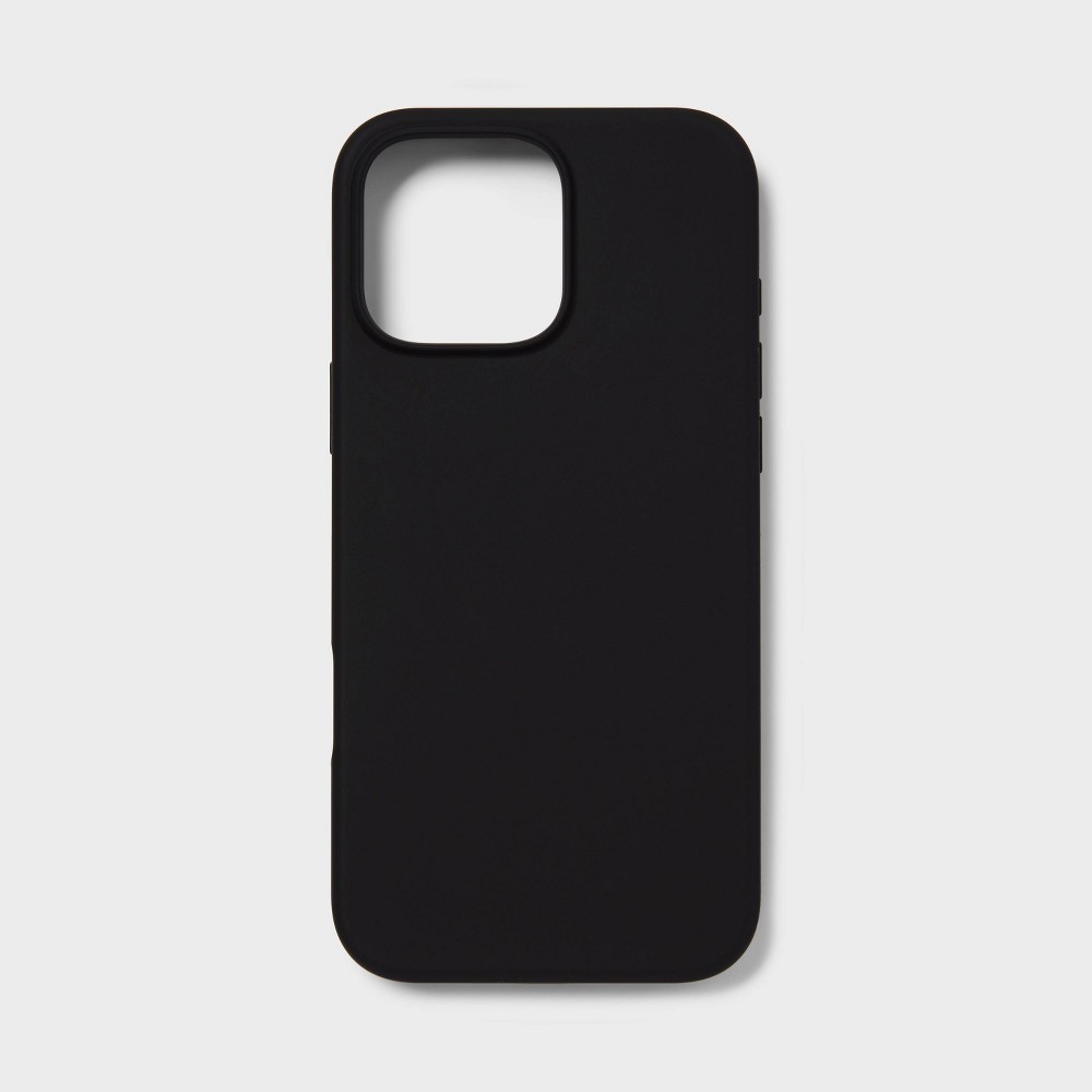 Apple iPhone 16 Pro Max Silicone Case for MagSafe - heyday™ Black