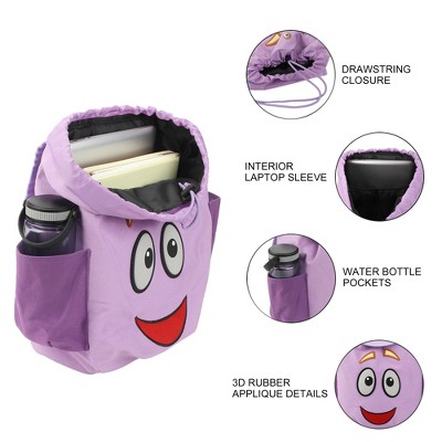Dora the Explorer Backpack Character 13" Novelty Backpack With Map Pouch — фото 4