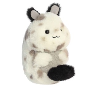 Aurora Mini Serendipity Sea Bunny Rolly Pet Playful Stuffed Animal White 5" - 1 of 4