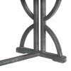 6 Piece Retro Dining Set with Rectangular Table, Unique Legs, 4 Upholstered Chairs and Bench for Kitchen and Dining Room - 2 of 4