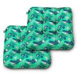 2pk Duck Covers Water-Resistant Indoor/Outdoor Seat Cushions - Classic Accessories