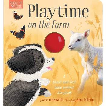 Playtime on the Farm - (Happy Baby) by  Amelia Hepworth (Board Book)