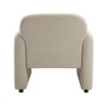 Cesicia 32.5" x 31" x 33"H Taupe Fabric Cozy Comfort Chair For Living Room 1pc - 4 of 4