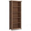 NicBex Bookcases for Living Room Modern 70" H 5 Tier Free Standing Storage Wood Bookshelves with Adjustable Storage Shelves for Office Home - 3 of 4