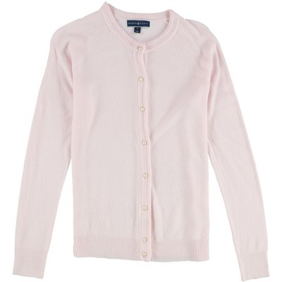 Karen Scott Womens Luxsoft Cardigan Sweater