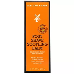 Van der Hagen Post Shave Soothing Balm - 3.4oz