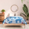 Deny Designs 3pc Full Camilla Foss Folktale Animals Comforter and Sham Set - 3 of 4