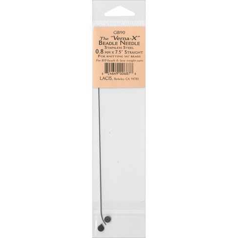 Lacis Verna Beadle Needle - Straight 7.5-.8mm : Target