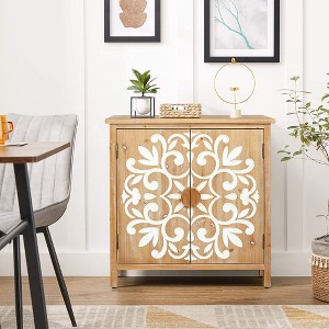 Bella Depot 31.5'' 2 - Door Wooden Accent Storage Cabinet for Living Room, Entryway, Dining Room - 1 of 4