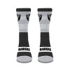 NFL Las Vegas Raiders Youth Mixer Crew Socks: Cushioned Heel & Toe, Kids Size 7-9 - 2 of 3