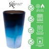 Silipint: Silicone 16oz Pint Glasses: 4 Pack (2) Sun Storm & (2) Moon Beam - 2 of 4