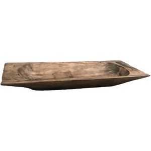 Uttermost Dough Solid Reclaimed Wood Rectangular Tray - 1 of 1