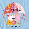 Toddler Boys' Peppa Pig Better Together Best Friend Valentine's Day T-Shirt For Toddler Boys And Girls - 3 of 4