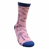 Flamingo Pattern Socks (Women's Sizes Adult Medium) from the Sock Panda - 2 of 3