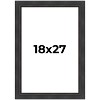 PosterPalooza | Traditional Black Picture Frame - UV Acrylic, Foam Board Backing, Hanging Hardware - 2 of 4