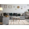 Rug Branch Contemporary Stripes, Tonal/Solid Cream Indoor Area Rug - 2 of 4