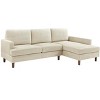 TiramisuBest 86" Gray Upholstered Pull-Out Sofa Bed - 2 of 4